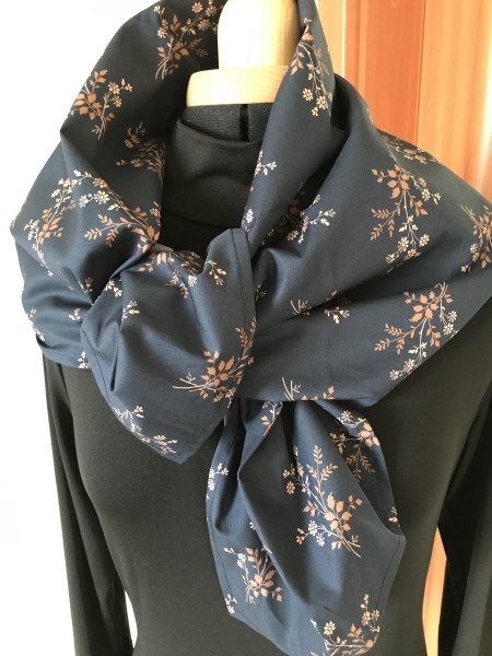 Bavlněný šátek modrý